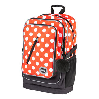 Baagl School bag Cubic Dots