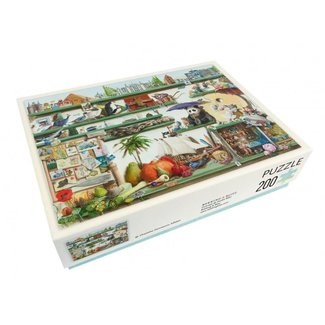 Bekking & Blitz Alfabeto letra "P" Puzzle 200XL Piezas Charlotte Dematons