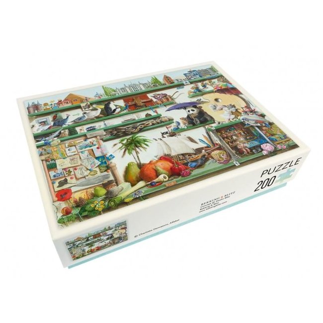 Alfabeto letra "P" Puzzle 200XL Piezas Charlotte Dematons