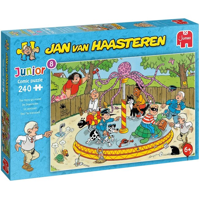 Jumbo El tiovivo - Jan van Haasteren Junior Puzzle 240 Piezas