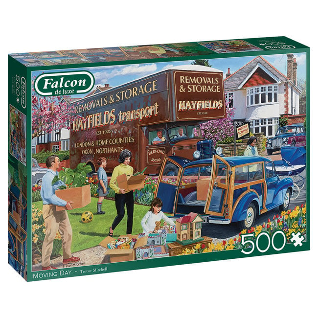 Moving Day Puzzel 500 Stukjes