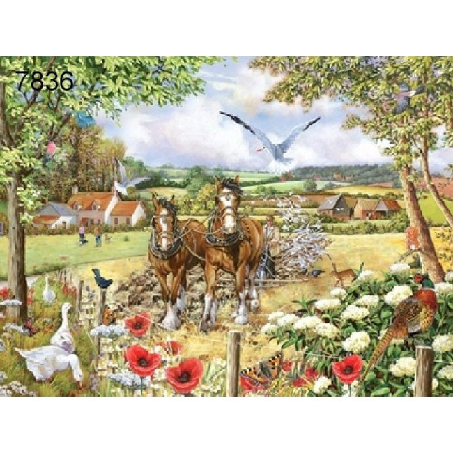 The House of Puzzles Bonnie and Clyde Puzzel 250 XL Stukjes