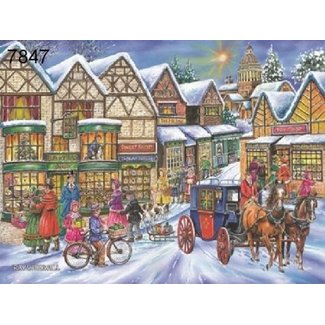 The House of Puzzles Puzzle Old Time Shopping 250 pezzi XL