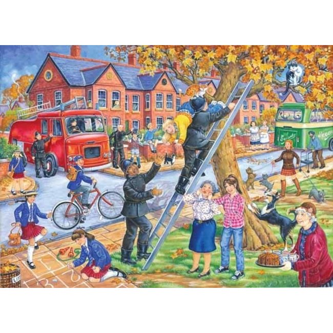 Saving Miss Kitty Puzzle 250 XL Pieces