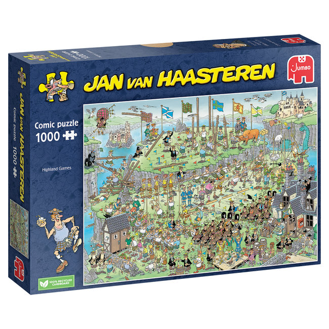 Jumbo Jan van Haasteren - Puzzle dei giochi delle Highlands 1000 pezzi
