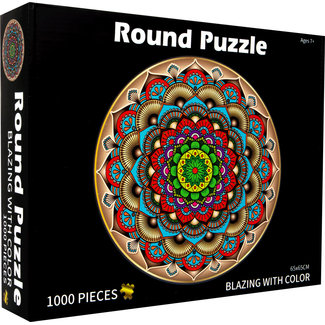 Pinshidai Puzzle Mandala redondo 1000 piezas