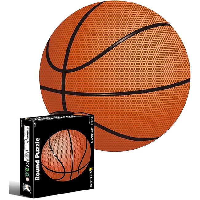 Rundes Basketball Puzzle 1000 Teile