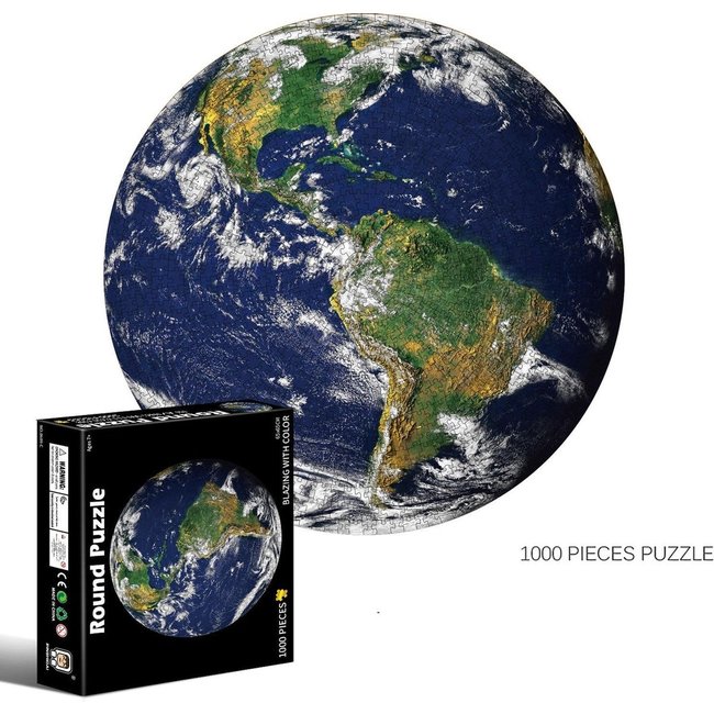Round Earth Puzzle 1000 Pieces