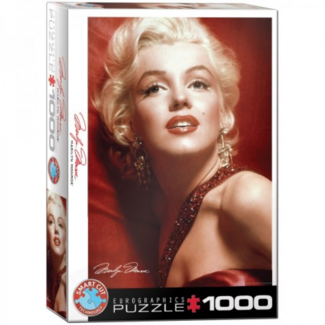 Eurographics Marilyn Monroe Ritratto rosso Puzzle 1000 pezzi