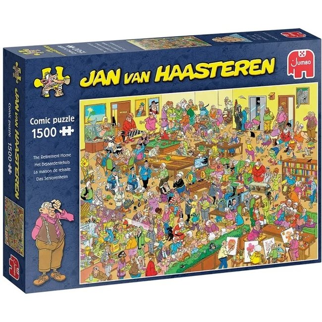 Jan van Haasteren - El hogar de los ancianos Puzzle 1500 piezas