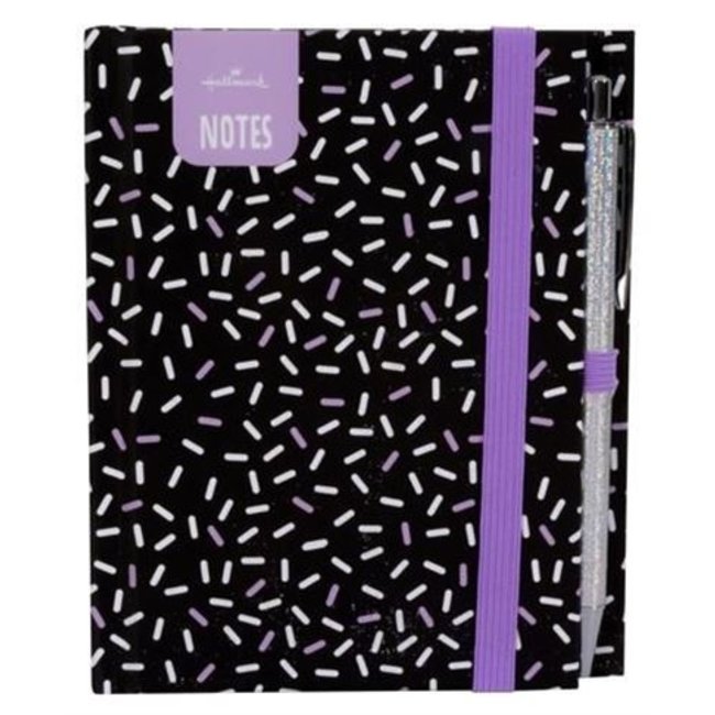Hallmark Sprinkle Notebook mit Stift