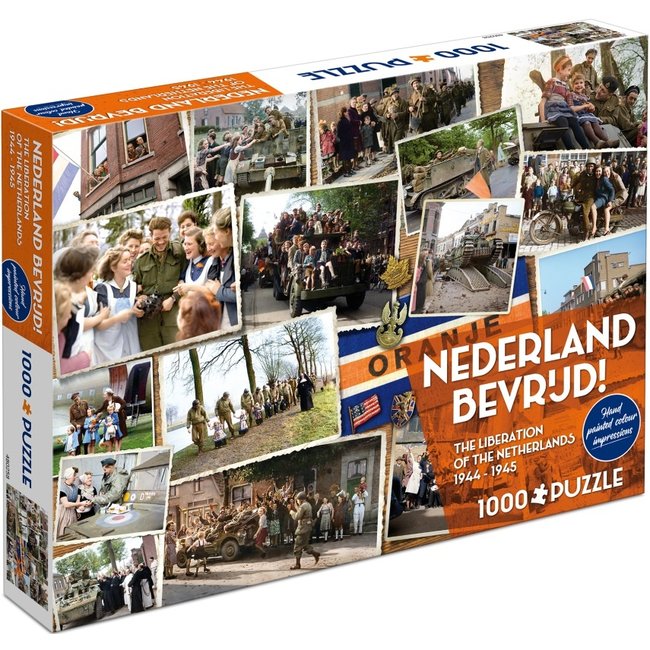 Nederland Bevrijd Puzzel 1000 Stukjes