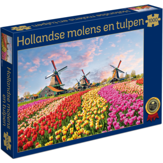 Tuckers Puzzle di mulini e tulipani olandesi 1000 pezzi