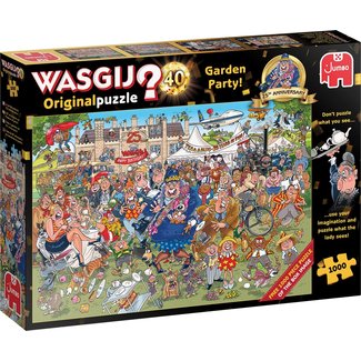 Jumbo ¡Wasgij Original 40 Fiesta en el jardín! Puzzle 2x 1000 piezas
