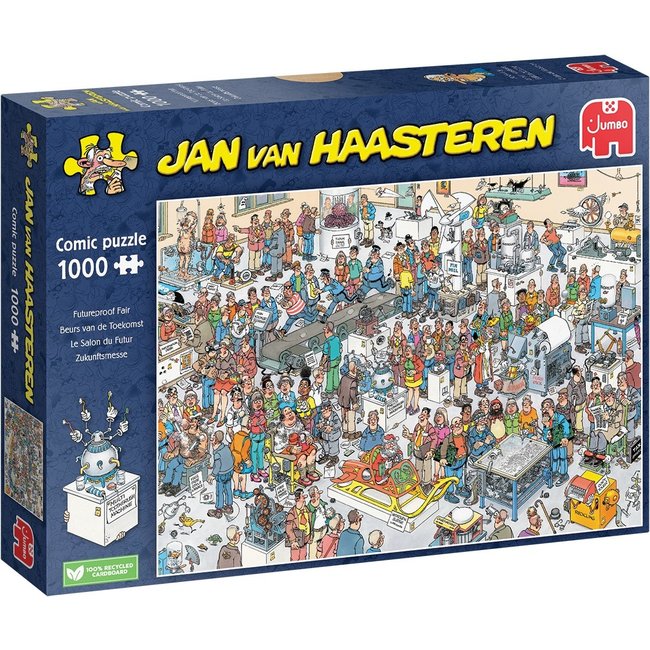 Jan van Haasteren - Beurs van de Toekomst Puzzel 1000 Stukjes