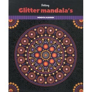 Inter-Stat Glitter Kleurboek Mandala's - Dotting