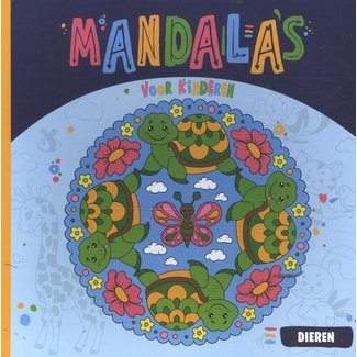 Inter-Stat Mandalas for Children Colouring Book Animals