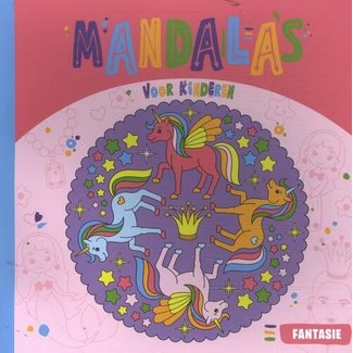 Inter-Stat Mandalas for Children Colouring Book Fantasy