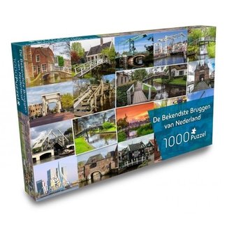 Tuckers De Bekendste Bruggen van Nederland Puzzel 1000 Stukjes
