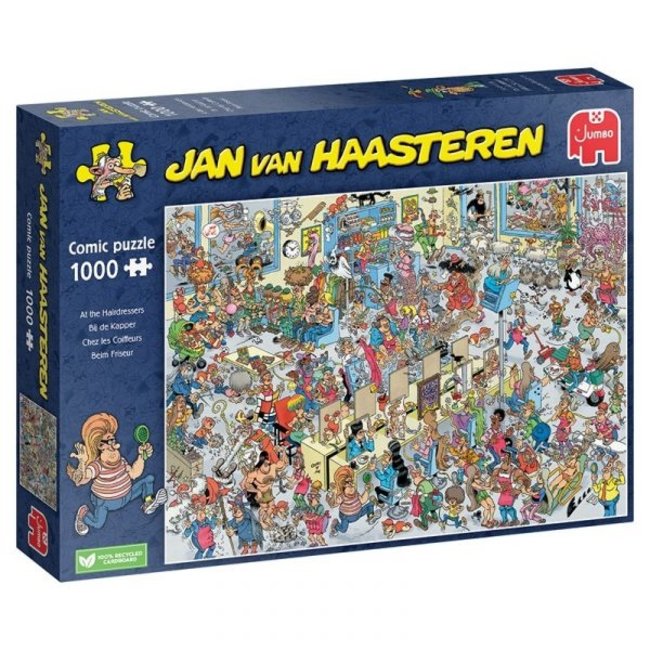 Jan van Haasteren - Bij de Kapper Puzzel 1000 Stukjes