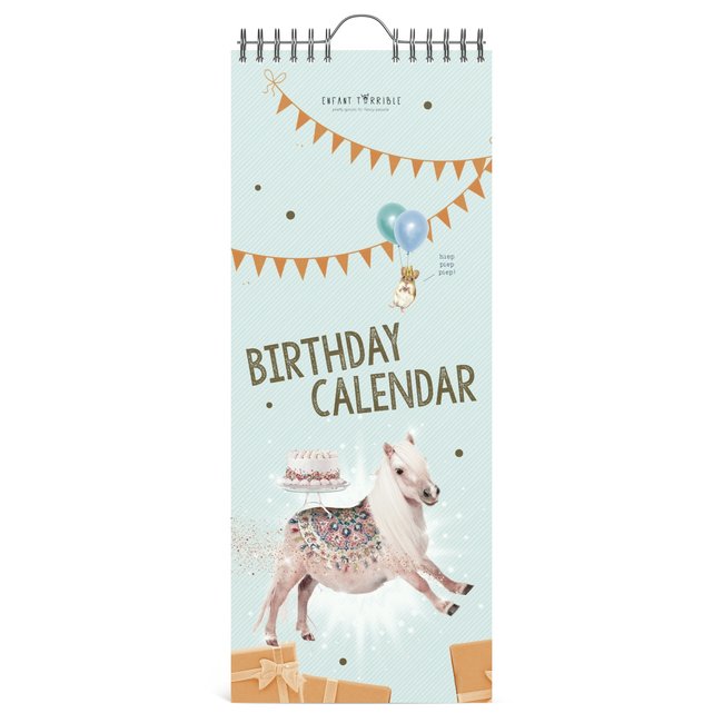 Lannoo Enfant Terrible Birthday Calendar