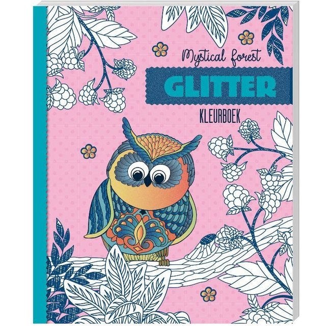 Inter-Stat Libro da colorare Foresta Mistica Glitter