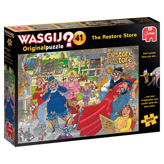 Wasgij Original 41 Motormake-Over Puzzle 1000 pieces