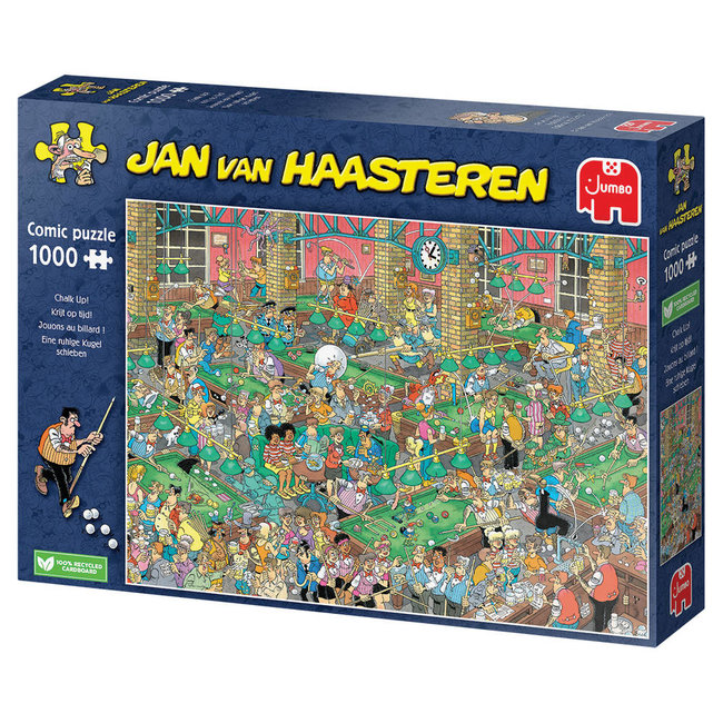 Jan van Haasteren - Tiza en el tiempo Puzzle 1000 piezas