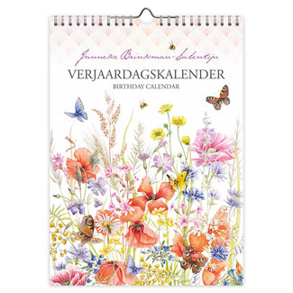 Comello Janneke Brinkman Calendario de cumpleaños Amapola