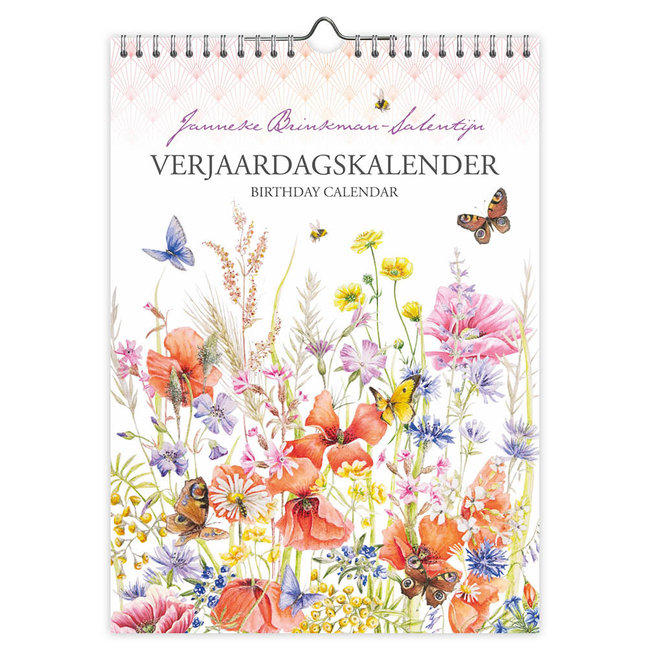 Comello Janneke Brinkman Mohn-Geburtstagskalender