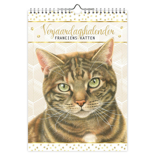 Franciens Katten Familie WEEKnotitiekalender 2025 Kopen