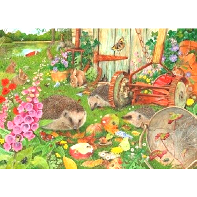 The House of Puzzles Bottom of the Garden Puzzle 1000 Teile