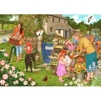 The House of Puzzles Casse-tête 1000 pièces Pocketful of Posies