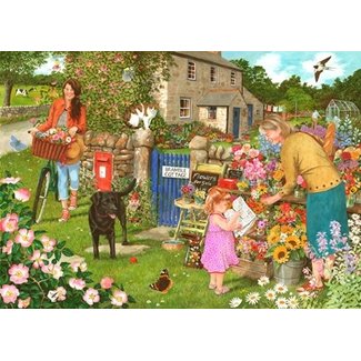 The House of Puzzles Puzzle Pocketful of Posies 1000 pezzi