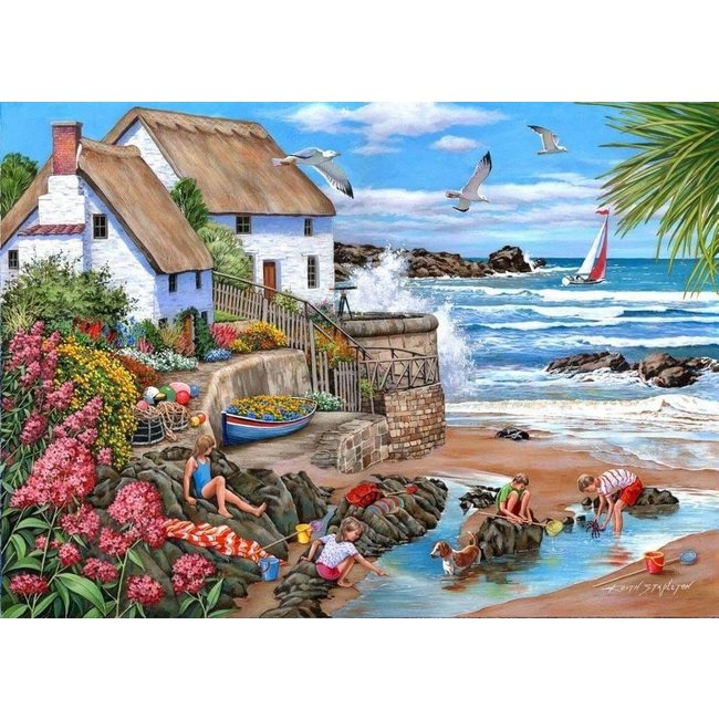 Puzzle Seaspray Cottages 1000 Piezas