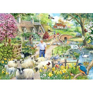 The House of Puzzles Shepherd's Lane Puzzle 1000 Teile