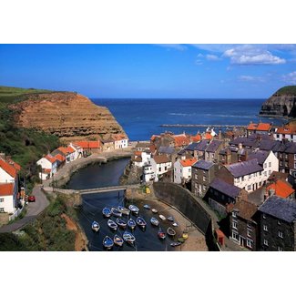 The House of Puzzles Wunderschönes Staithes Puzzle 1000 Teile