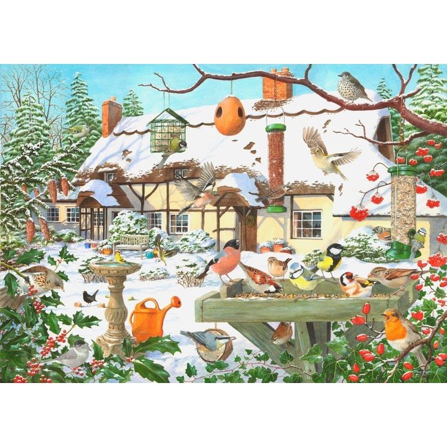 The House of Puzzles Kaltes Buffet Puzzle 500 XL-Teile