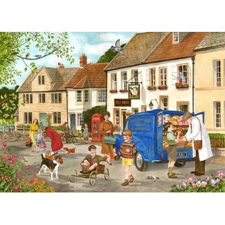 The House of Puzzles Lebkuchenjungen-Puzzle 500 XL-Teile