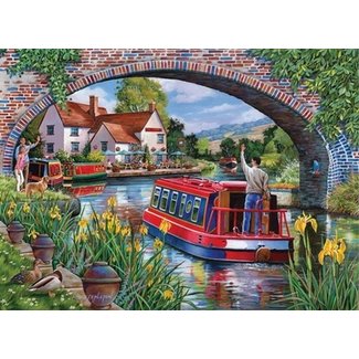 The House of Puzzles Puzzle Over and Under 500 pezzi XL