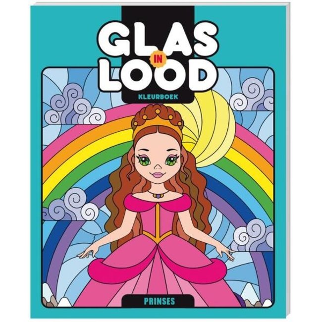 Livre de coloriage de vitraux Princesse