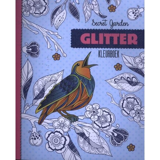 Inter-Stat Libro da colorare Giardino Segreto Glitter