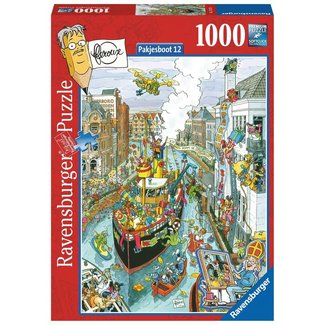 Ravensburger Fleroux Pakjesboot 12 Puzzle 1000 Pezzi
