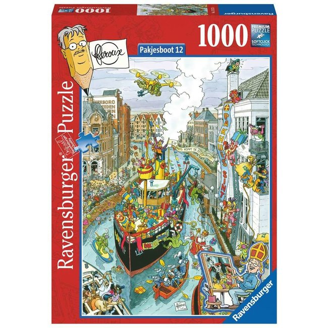 Fleroux Pakjesboot 12 Puzzle 1000 Pezzi