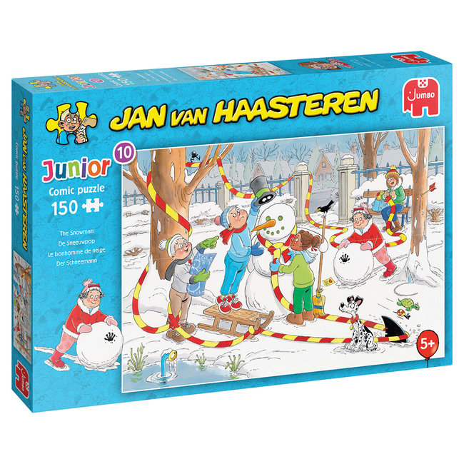 Der Schneemann - Jan van Haasteren Junior Puzzle 150 Teile