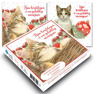 Comello Cartes de Noël des chats de Francien 7