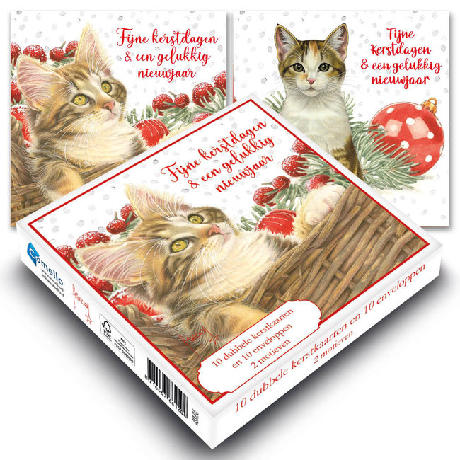 Comello Francien's Cats Christmas Cards 7