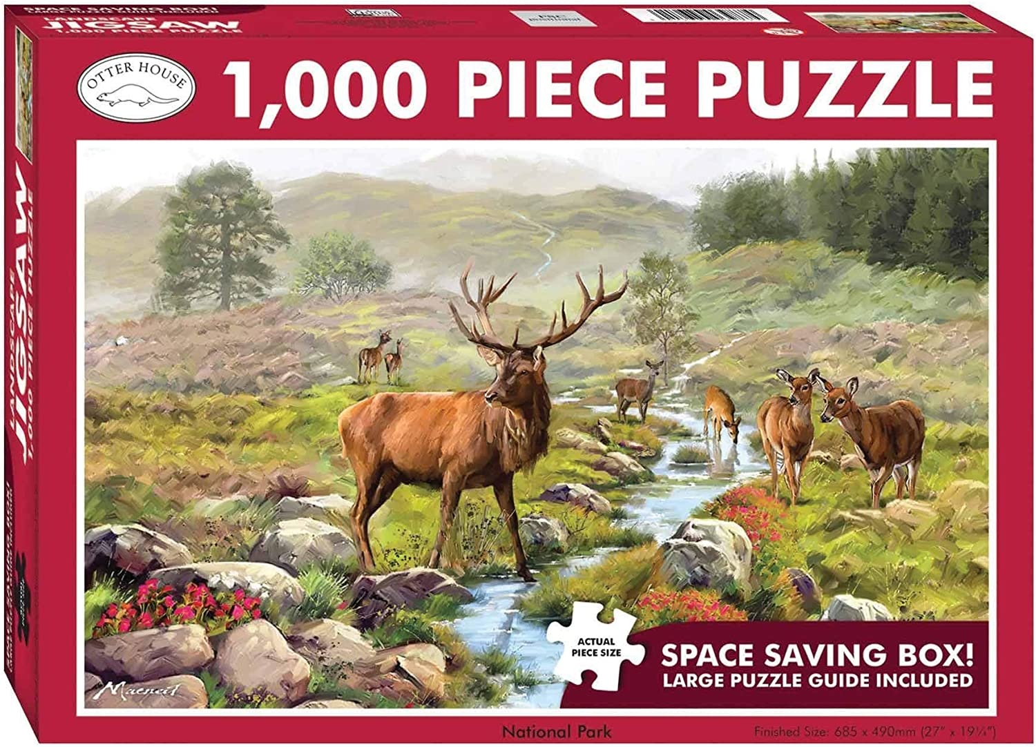 Otter House 1000 Piece Landscape Jigsaw Puzzle National Park
