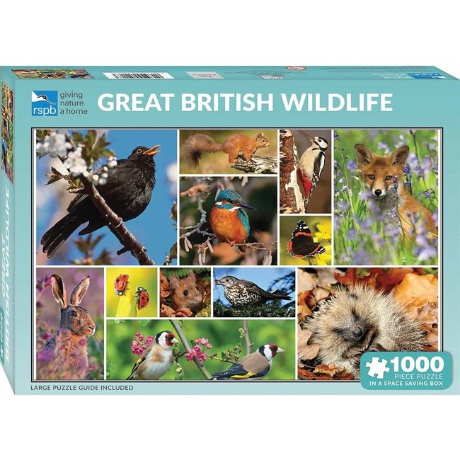 Great British Wildlife Puzzle 1000 Pieces