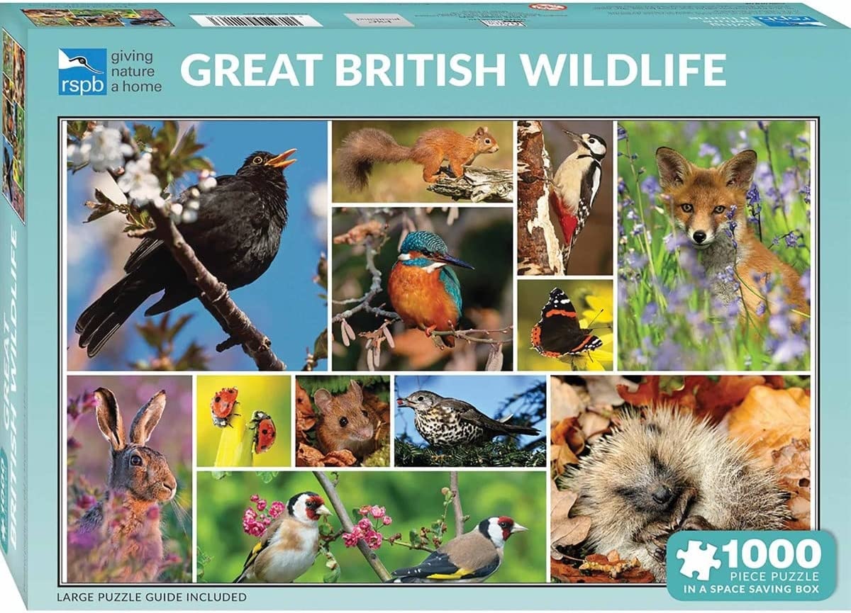 Great British Wildlife Puzzel 1000 Stukjes